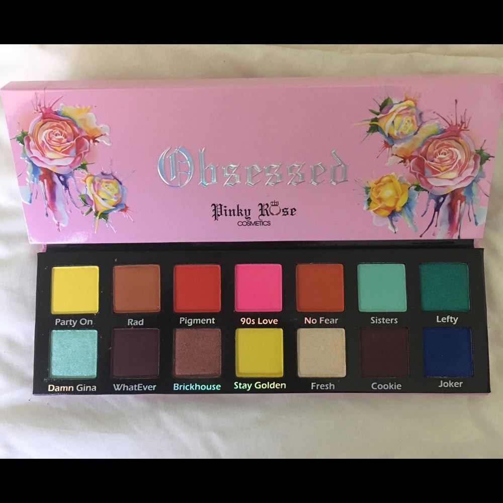 Pinky Rose Obsessed EyeShadow Palette BNIB - Picture 8 of 11
